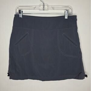 Athleta dark grey athletic skort skirt - 4 - golf tennis pickleball active